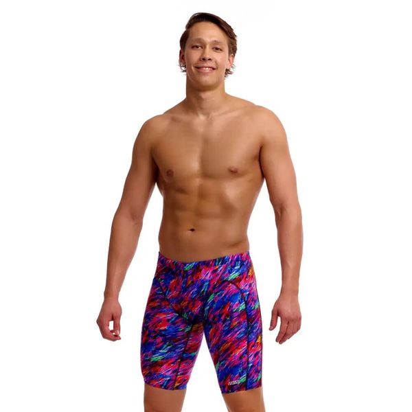 Spodenki do pływania Jammery Funky Trunks Big Bang. Odzież kąpielowa Funky Trunks, m, bez wzorów, sportowe. Za 219.00 zł.