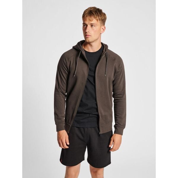 Bluza z kapturem i zamkiem błyskawicznym Hummel Red Classic. Szare bluzy z kapturem Hummel, s, bez wzorów, z bawełny, z kapturem. Za 188.50 zł.
