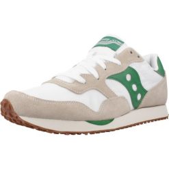 Buty SAUCONY DXN TRAINER Biały. Białe buty trekkingowe Saucony, bez wzorów, ze skóry, bez zapięcia. Za 374.99 zł.