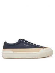 Pepe Jeans Sneakersy PMS31075 Granatowy. Niebieskie buty sportowe casual Pepe Jeans, bez wzorów, z jeansu, bez zapięcia. Za 229.99 zł.