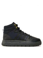 Adidas Sneakersy H04464 Brązowy. Czarne buty sportowe casual Adidas, bez wzorów, ze skóry, bez zapięcia. Za 339.99 zł.