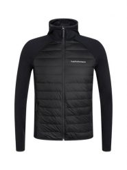 Kurtka Peak Performance męska Helium Down Hybrid Jacket czarna 24/25. Czarne kurtki Peak Performance, m, bez wzorów, z materiału, bez kaptura. Za 918.49 zł.