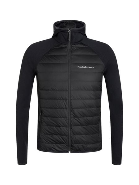 Kurtka Peak Performance męska Helium Down Hybrid Jacket czarna 24/25. Czarne kurtki Peak Performance, m, bez wzorów, z materiału, bez kaptura. Za 918.49 zł.