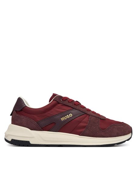 HUGO Sneakersy GO3 50573605 Czerwony. Czerwone buty sportowe casual Hugo, bez wzorów, z materiału, bez zapięcia. Za 699.99 zł.