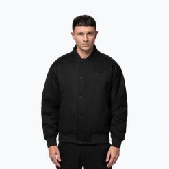 Kurtka męska Pitbull Radford Baseball. Czarne kurtki PITBULL, m, bez wzorów, z bawełny, bez kaptura. Za 309.99 zł.