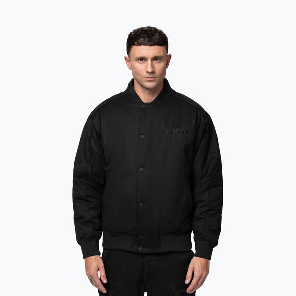 Kurtka męska Pitbull Radford Baseball. Czarne kurtki PITBULL, m, bez wzorów, z bawełny, bez kaptura. Za 309.99 zł.