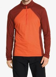 Bluza termoaktywna męska Ziener Jito. Brązowe bielizna termoaktywna Ziener, l, bez wzorów, z elastanu, bez ramiączek, narciarskie. Za 239.99 zł.