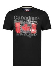 Canadian Peak Koszulka "Jetchupeak" w kolorze czarnym rozmiar: 3XL. Czarne bezrękawniki Canadian Peak, xl, z aplikacjami, z bawełny, bez kołnierzyka, bez ramiączek. Za 75.16 zł.