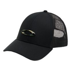 Czapka z Daszkiem unisex Oakley Trucker Ellipse Hat. Czarne czapki z daszkiem Oakley, bez wzorów. Za 168.80 zł.