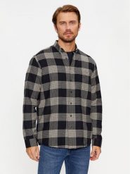 Lindbergh Koszula 30-203486 Czarny Relaxed Fit. Czarne koszule Lindbergh, l, bez wzorów, z bawełny, bez kołnierzyka, bez ramiączek. Za 159.99 zł.