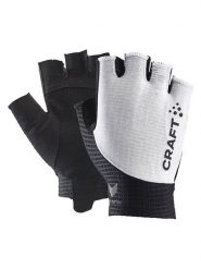 Craft Rękawiczki funkcyjne "Pro Nano" w kolorze biało-czarnym rozmiar: L. Białe rękawiczki Craft, bez wzorów, z materiału. Za 73.99 zł.