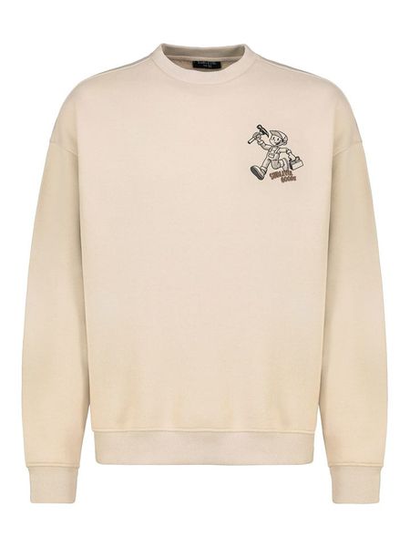 Sublevel Bluza w kolorze beżowym rozmiar: L. Brązowe bluzy Sublevel, l, bez wzorów, bez kaptura. Za 104.89 zł.