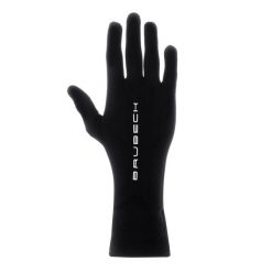 Rękawiczki merino unisex Brubeck. Czarne rękawiczki Brubeck, bez wzorów, z elastanu. Za 138.99 zł.