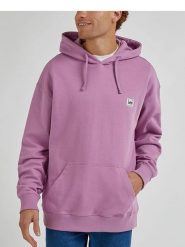 Lee Bluza w kolorze fioletowym rozmiar: M. Różowe bluzy Lee, m, bez wzorów, z bawełny, z kapturem. Za 173.95 zł.