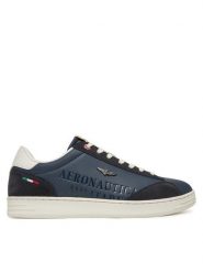 Aeronautica Militare Sneakersy 251SC306CT3385 Granatowy. Niebieskie buty sportowe casual Aeronautica Militare, bez wzorów, ze skóry, bez zapięcia. Za 439.99 zł.