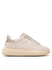Save The Duck Sneakersy DY1243U REPE16 Beżowy. Brązowe buty sportowe casual Save the duck, bez wzorów, ze skóry, bez zapięcia. Za 309.99 zł.
