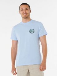 Rip Curl Koszulka "Wettie Passage Icon" w kolorze błękitnym rozmiar: M. Niebieskie bezrękawniki Rip Curl, m, bez wzorów, z bawełny, bez kołnierzyka, bez ramiączek. Za 79.03 zł.
