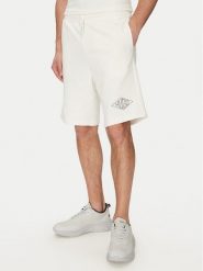 HUGO Szorty sportowe Damtus 50534953 Écru Relaxed Fit. Krótkie spodenki sportowe Hugo, m, bez wzorów, z bawełny. Za 369.99 zł.