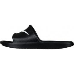 Czarne Klapki Nike Kawa Shower 832528-001. Czarne klapki Nike, z materiału. W wyprzedaży za 129.00 zł.