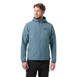 Kurtka turystyczna Helly Hansen Cascade Shield. Niebieskie kurtki narciarskie i snowboardowe Helly Hansen, m, bez wzorów, narciarskie. Za 723.50 zł.