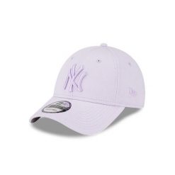 Czapka z daszkiem New Era MLB New York Yankees. Fioletowe czapki z daszkiem New Era, bez wzorów. Za 170.50 zł.