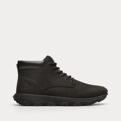 Sneakersy męskie Timberland Winsor Park MID LACE UP SNEAKER BLACK. Czarne buty sportowe casual Timberland, bez wzorów, bez zapięcia. Za 579.99 zł.