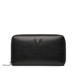 Duży Portfel Męski Guess. Czarne portfele Guess, z aplikacjami. Za 299.99 zł.