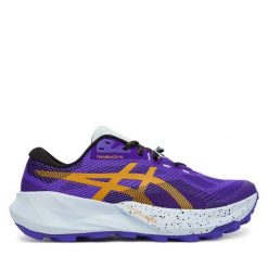 Buty do biegania Asics. Niebieskie buty do biegania ASICS, bez wzorów, bez zapięcia, do biegania. Za 719.99 zł.