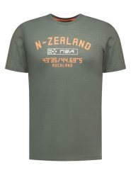 NEW ZEALAND AUCKLAND Koszulka w kolorze zielonym rozmiar: XL. Zielone bezrękawniki New Zealand Auckland, xl, bez wzorów, bez kołnierzyka, bez ramiączek. Za 78.66 zł.
