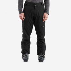 Spodnie narciarskie męskie Wedze 500. Czarne spodnie narciarskie i snowboardowe WED'ZE, m, bez wzorów, z tkaniny, narciarskie. Za 299.99 zł.