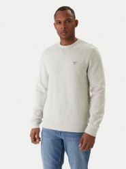 Guess Bluza M6RQ08 KCN01 Szary Regular Fit. Szare bluzy Guess, m, z aplikacjami, z bawełny, bez kaptura. Za 349.99 zł.