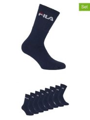 Fila Skarpety (9 par) w kolorze granatowym do tenisa rozmiar: 35-38. Niebieskie skarpety Fila, bez wzorów. Za 52.99 zł.