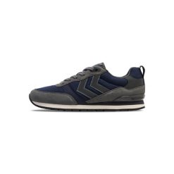 Sneakersy Hummel Monaco 86 Wt. Niebieskie buty sportowe casual Hummel, bez wzorów, z materiału, bez zapięcia. W wyprzedaży za 228.00 zł.