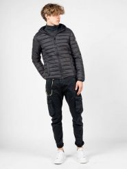 Invicta Kurtka "Down Jacket" | 4431449 | Mężczyzna | Grafitowy. Szare kurtki Invicta, m, z aplikacjami, z poliamidu, bez kaptura. W wyprzedaży za 369.00 zł.