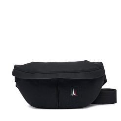 Nerka Aeronautica Militare. Czarne saszetki i nerki Aeronautica Militare, bez wzorów. Za 359.99 zł.