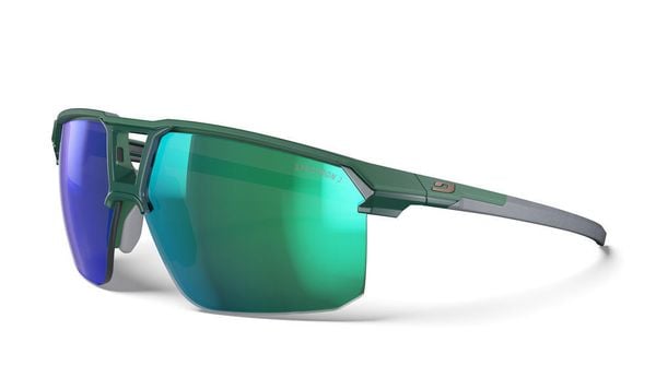 Okulary rowerowe JULBO Liry - Spectron 3 - Green/Shiny Green. Zielone okulary przeciwsłoneczne JULBO. Za 519.00 zł.