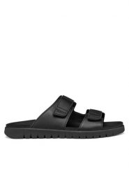 Geox Klapki U Flextride S U652JB 0009B C9999 Czarny. Czarne klapki Geox, ze skóry. Za 399.99 zł.