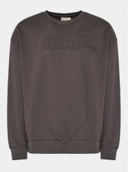 Outhorn Bluza OTHAW23TSWSM0755 Szary Regular Fit. Szare bluzy Outhorn, m, bez wzorów, z bawełny, bez kaptura. Za 99.99 zł.