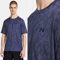 T-Shirt Koszulka Męska Under Armour Sportowa Treningowa. T-shirty sportowe Under Armour, bez wzorów, bez ramiączek, na fitness i siłownię. Za 199.99 zł.