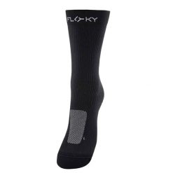 Skarpetki Floky Run Up Średnie Dorosłych. Czarne skarpetki sportowe FLOKY, z aplikacjami, z materiału. Za 205.99 zł.