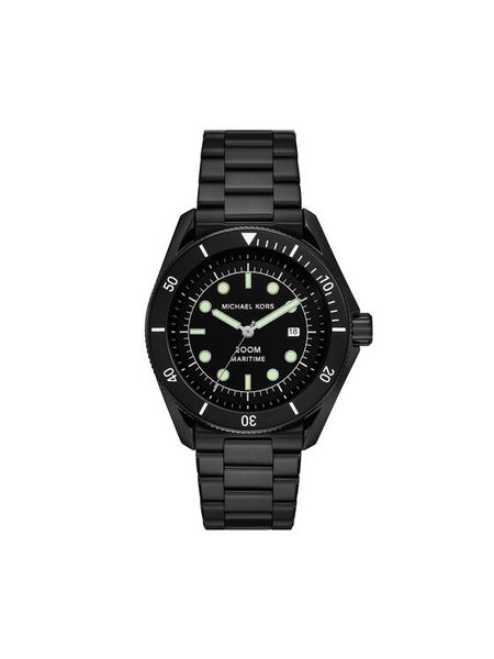 Michael Kors Zegarek Maritime MK9181 Czarny. Czarne, analogowe zegarki Michael Kors. Za 1,289.00 zł.