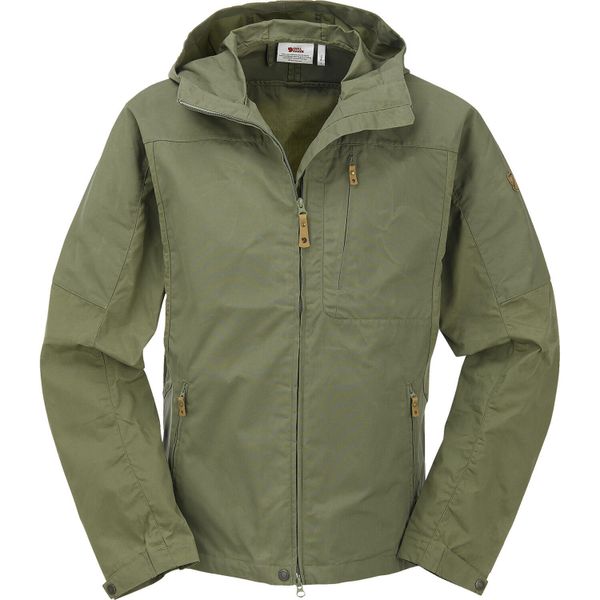Kurtka Fjallraven Sten Jacket. Zielone kurtki Fjällräven, s, bez wzorów, z bawełny, bez kaptura. Za 973.49 zł.