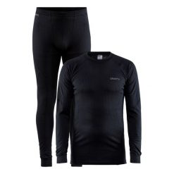 Ustaw Craft Core Dry. Białe bielizna termoaktywna Craft, na zimę, m, bez wzorów, z materiału, bez ramiączek, na fitness i siłownię. Za 355.99 zł.