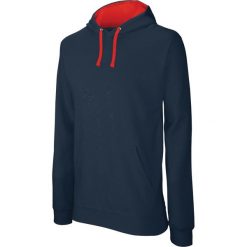 Bluza z kapturem Kariban Contrastée. Czerwone bluzy z kapturem KARIBAN, m, bez wzorów, z kapturem. Za 166.50 zł.
