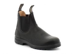 Sztyblety , Elastic Sided Boot Lined. Czarne sztyblety Blundstone, bez wzorów, z materiału, bez obcasa, bez zapięcia. Za 939.99 zł.