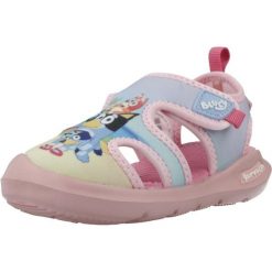 Sandały GARVALIN 262850G Rose. Czerwone sandały GARVALIN, z tkaniny, bez zapięcia. Za 134.99 zł.