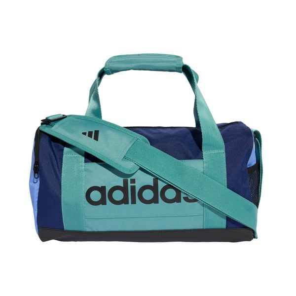 Torba podróżna adidas Linear Colorblock XSmall. Niebieskie torby na ramię Adidas, bez wzorów, z poliesteru, na ramię, bez dodatków. Za 184.00 zł.