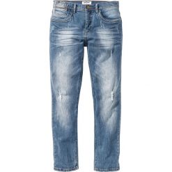 Dżinsy ze stretchem bonprix niebieski "used". Jeansy bonprix. Za 109.99 zł.