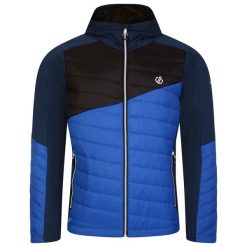 Kurtka Hybrydowa Męska Touring Contrast Panel. Żółte kurtki Dare 2B, m, bez wzorów, z puchu, bez kaptura. Za 157.99 zł.