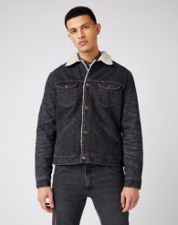 WRANGLER 124MJ SHERPA ROCKSTAR W4MSV2339 112141375. Białe płaszcze Wrangler, na jesień, m, bez wzorów, z bawełny, eleganckie, z kapturem. Za 409.99 zł.